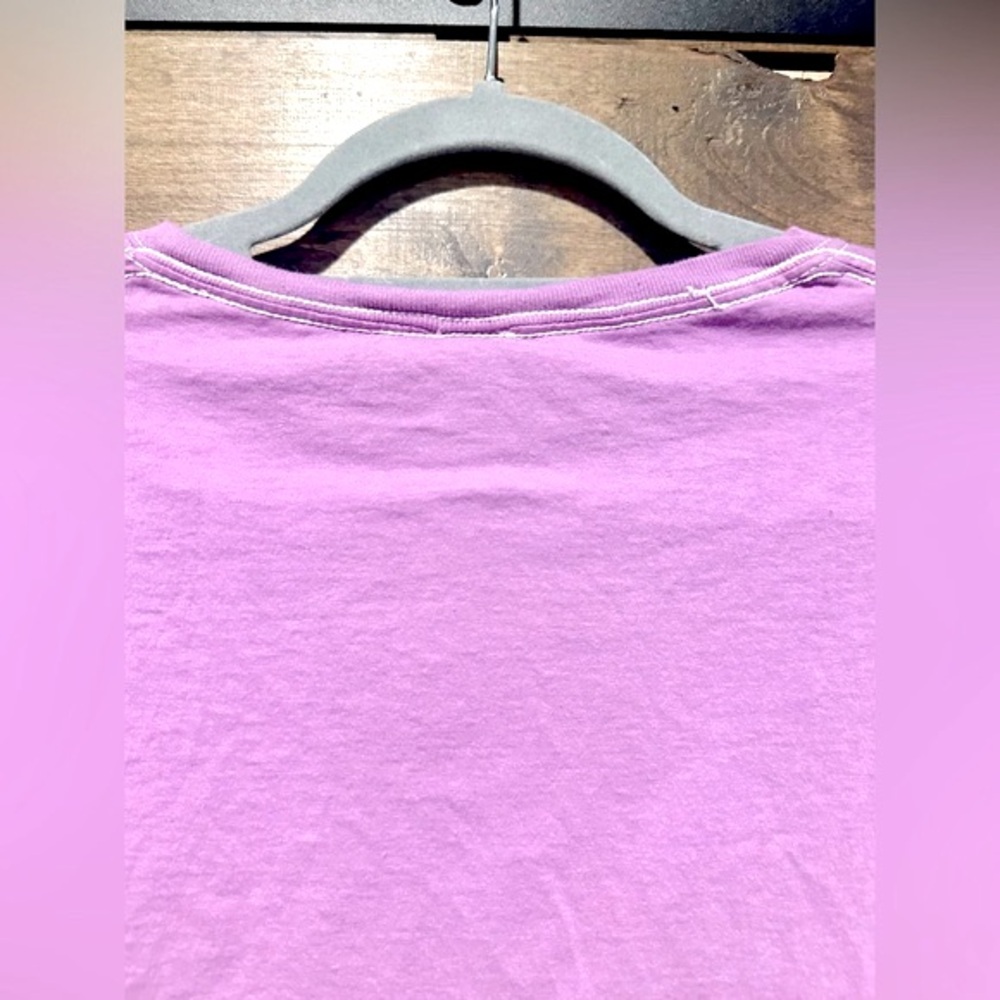 EUC Sweet Claire Purple Rhinestone Nashville Graphic Tee - Picture 9 of 10